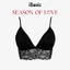 Áo ngực Áo lót Bralette mút mỏng không gọng satin phối ren iBasic thoải mái gợi cảm màu đen BRAW171