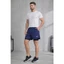 Quần Short Nam Flexgo 2 Lớp Chạy Bộ Có Túi Khóa Sau Quần Thể Thao Gym Co Giãn, Nhanh Khô, Đựng Điện Thoại