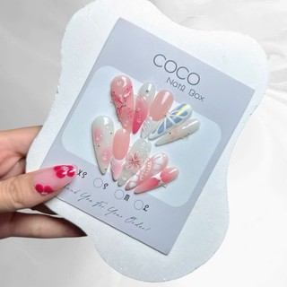 (Hot Sale) Nail Box thiết kế G032 nail đi mùa hè màu thạch mắt mèo đơn giản tôn da nhà Gemychip