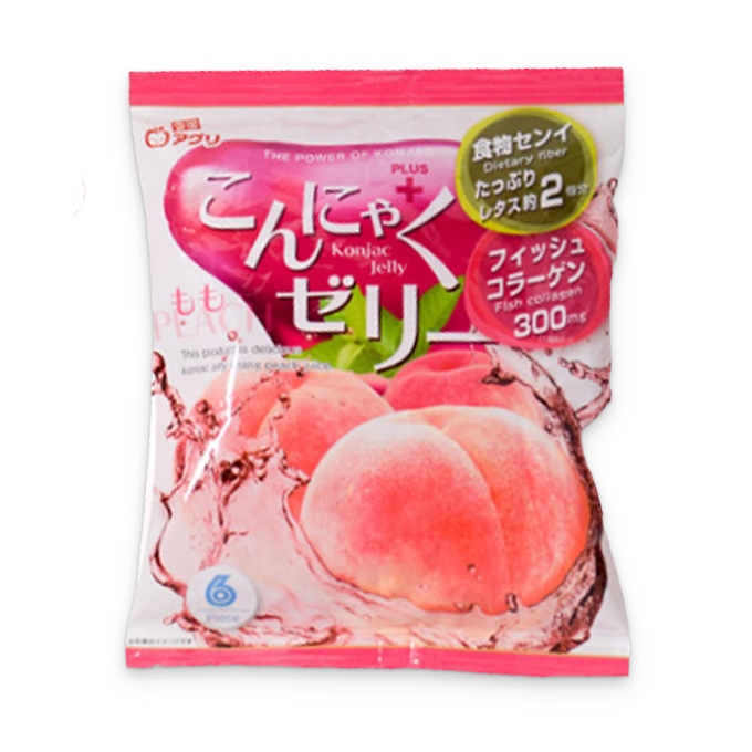 Thạch rau câu trái cây AGURI nhiều hương vị 20g túi nhỏ - Nội Địa Nhật Bản