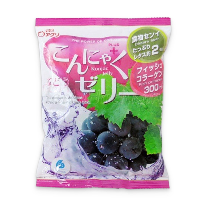 Thạch rau câu trái cây AGURI nhiều hương vị 20g túi nhỏ - Nội Địa Nhật Bản