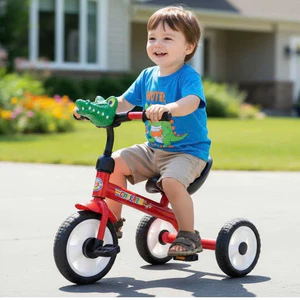 XE 3 BÁNH CHO BÉ 2-7 TUỔI – SIÊU CHẮC CHẮN, CÓ THÚ BÍP BÍP