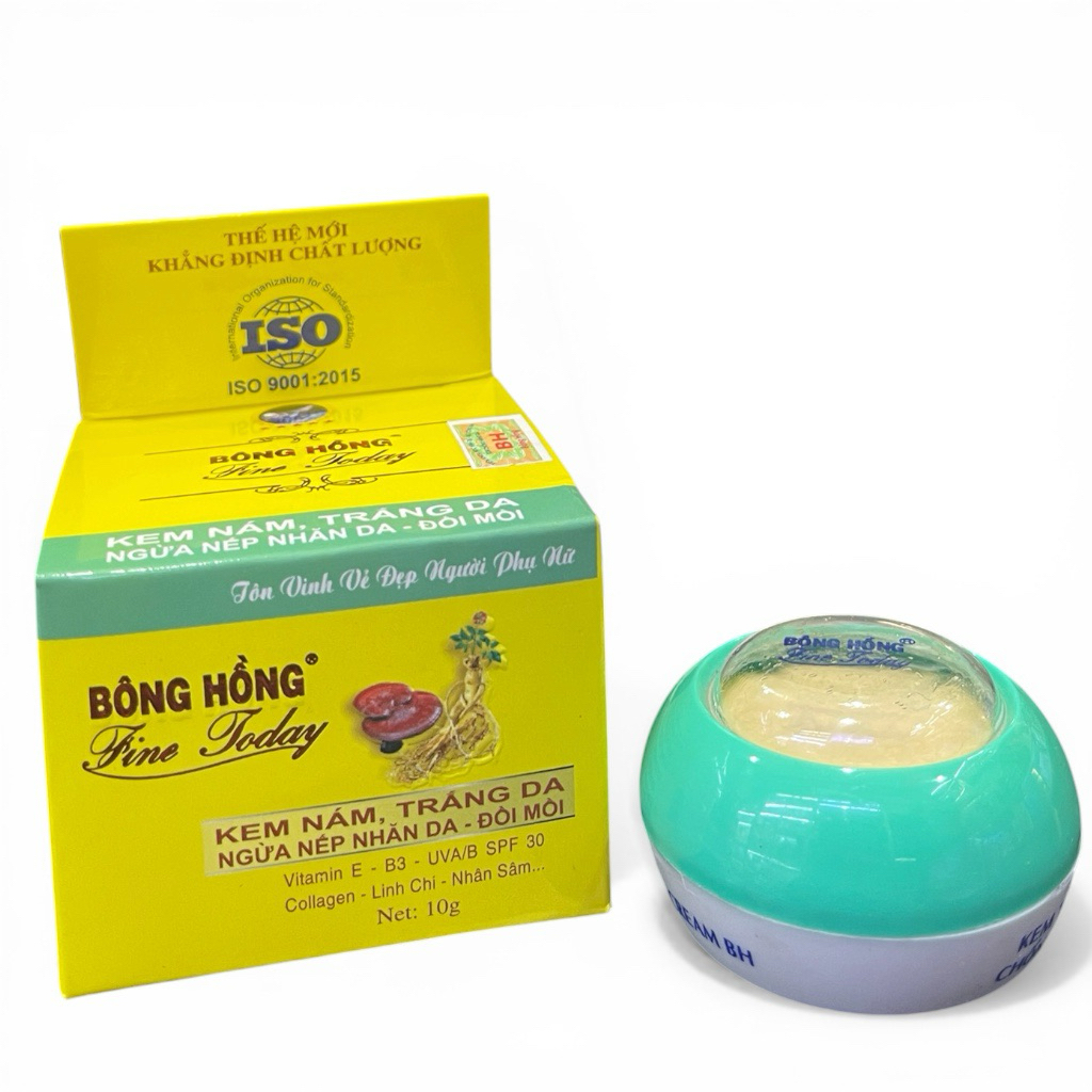 Kem Nám Bông Hồng Fine Today – Trắng Da, Giảm Nám, Chống Nhăn, Đồi Mồi SPF30 (10g)
