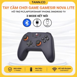 [Chính hãng] Tay cầm chơi game GAMESIR NOVA LITE bluetooth/2.4G/dây ,hỗ trợ PC, SWITCH, ANDROID, IOS.