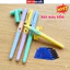 BÚT MÁY XÓA S01, Ngòi KIM TINH 0.38 mm, Dễ Tẩy Xóa, Êm Trơn, Kèm Piton Bơm Mực.