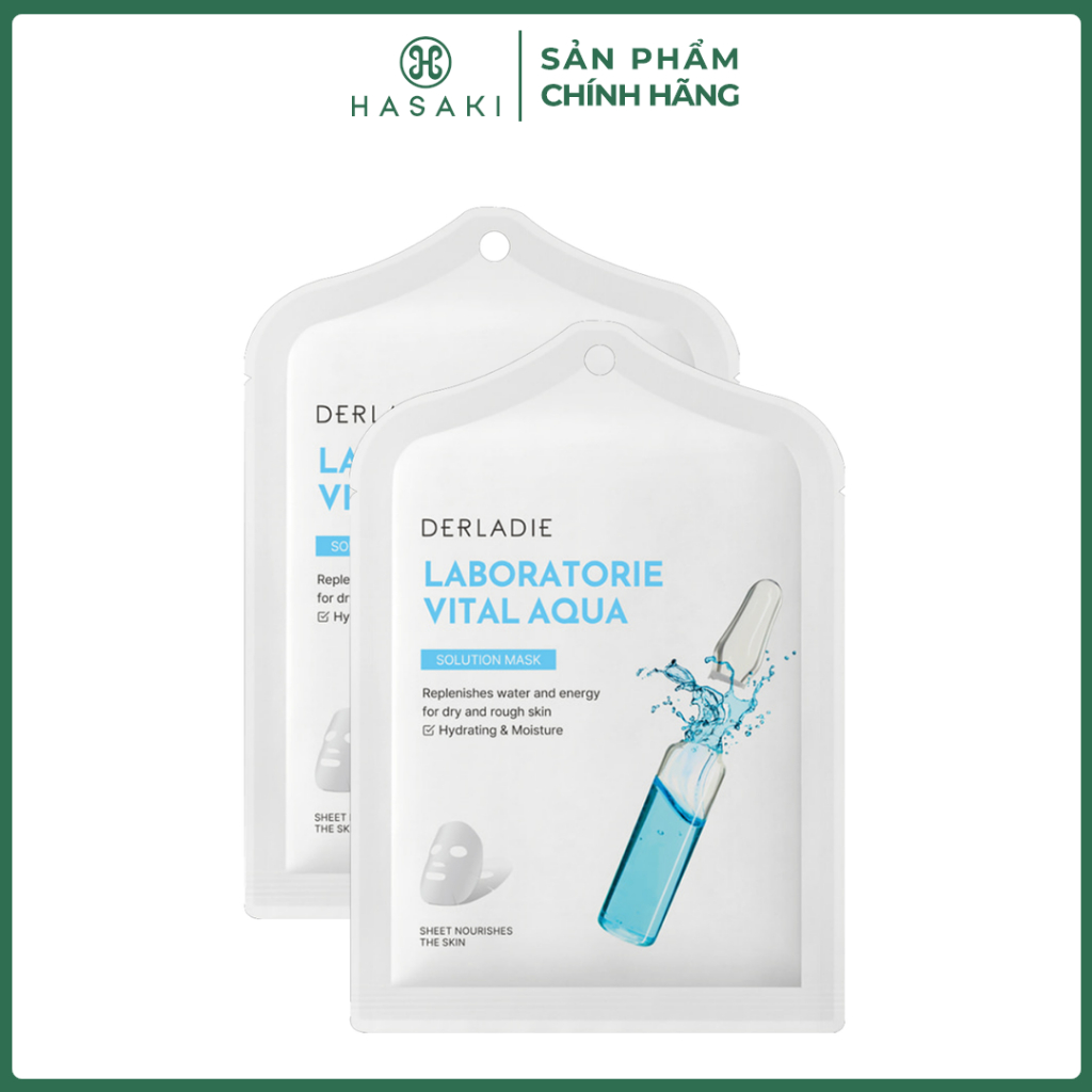 Combo 2 Mặt Nạ Derladie Hỗ Trợ Phục Hồi Da Khô Ráp 30ml