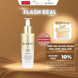 Tinh chất PDRN chiết xuất cá hồi giúp phục hồi, trẻ hoá và căng bóng da REJURAN Dual Effect Ampoule