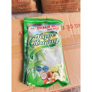 [Đồ ăn vặt] Thạch dừa NGỌC HƯƠNG 500gr