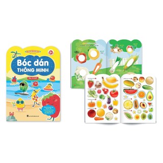 Sách Combo Bóc Dán Thông Minh 365 (Dành Cho Trẻ Từ 2-6 Tuổi) -Giúp Bé Phát Triển IQ, EQ, CQ Song Ngữ