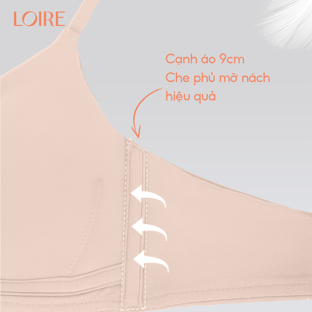 Áo Lót Không Gọng Loire AL250733 Đệm Mỏng Chất Tencel Mỏng Mát