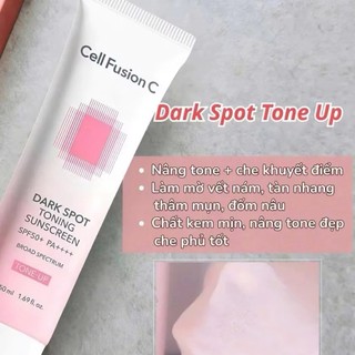 Kem Chống Nắng Cell Fusion C KCN Cell Fusion Nâng Tone Sáng Da Chống Nắng Cấp Ẩm SPF50+/PA+++ 50ml - Skinora Beauty