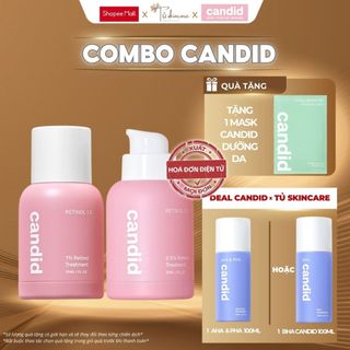 [DEAL CANDID 01] Tinh Chất Retinol Candid 0.5/10 Tặng Gel Tẩy Tế Bào Chết Candid BHA / AHA&PHA