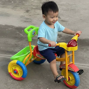 HỎA TỐC , XE 3 BÁNH MÀU CHO BÉ TỪ 2-6 TUỔI , TẢI TRỌNG 40KG ,HÀNG VIỆT NAM CHẤT LƯỢNG CAO