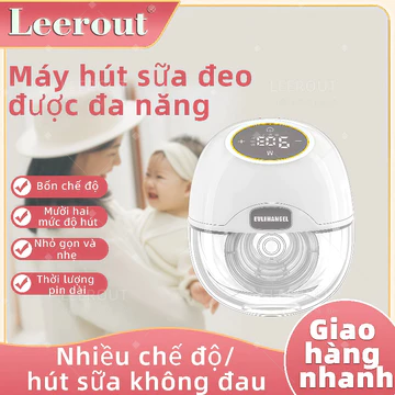 Máy Hút Sữa Bằng Điện Có Thể Đeo Được, Cầm Tay, Rảnh Tay, Không Đau, Thích Hợp Cho Con BúThương hiệu: LEEROUT Model: L-