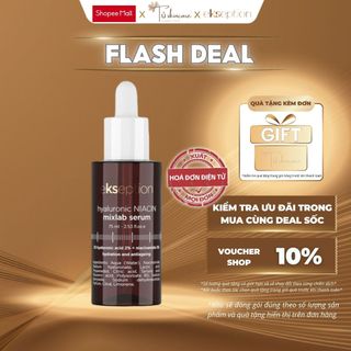 Serum Ekseption Giúp Giảm Mụn, Xóa Thâm, Trắng Sáng Da Ekseption Hyaluronic Niacin 75ml