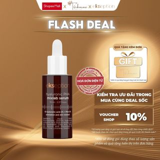 Serum Chứa PHA Ekseption Giúp Làm Mềm Sừng, Giữ Ẩm Và Mịn Da Ekseption Hyaluronic PHA 75ml