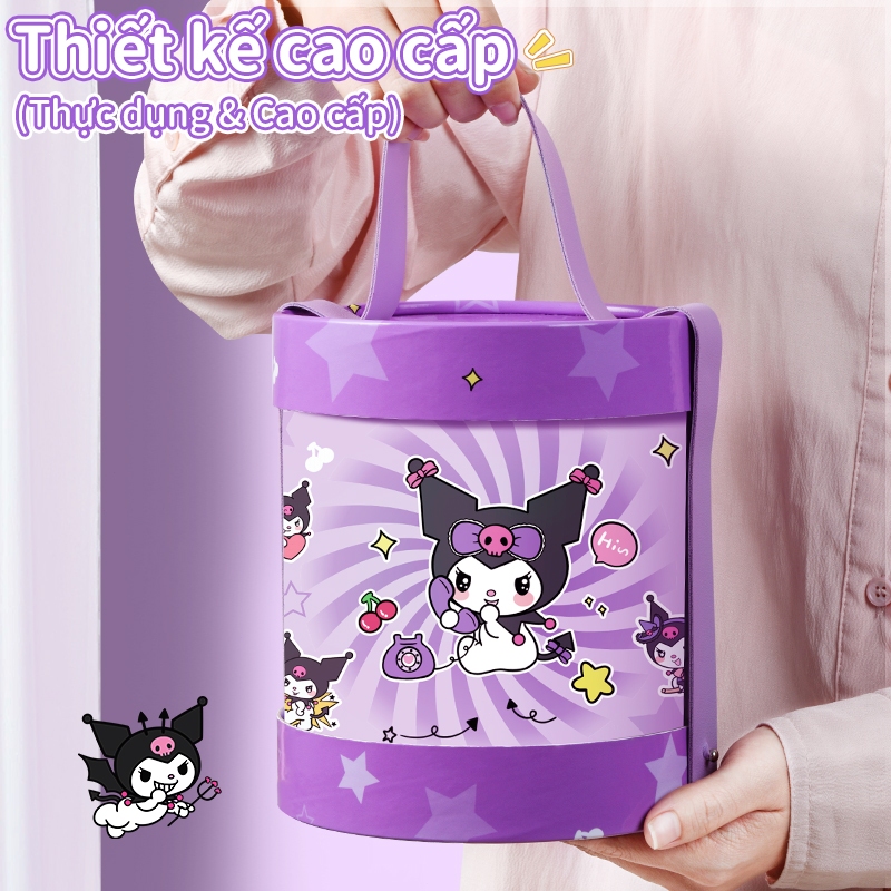 Bộ Văn Phòng Phẩm Dễ Thương Cho Bé, Quà Tặng Sinh Nhật + Noel, Bút + Sổ + Túi Hoạt Hình, Đồ Dùng Học Sinh