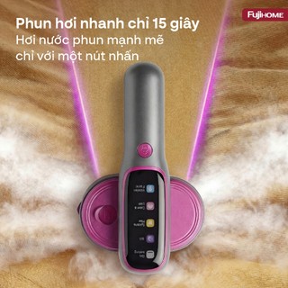 Bàn là (bàn ủi) hơi nước cầm tay Fujihome SI718AB – Ủi đúng cách bảo vệ quần áo tối ưu