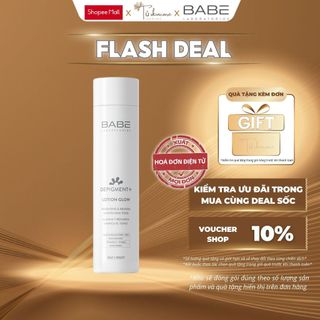 Sữa Dưỡng Babe Hỗ Trợ Sáng Da Và Đều Màu Da Babé Depigment+ Lotion Glow 150ml
