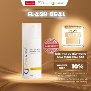 Kem Cấp Ẩm, Phục Hồi Da Và Làm Mờ Nếp Nhăn Hyaestic NMF Light-Weight Hydrating Cream 30ml