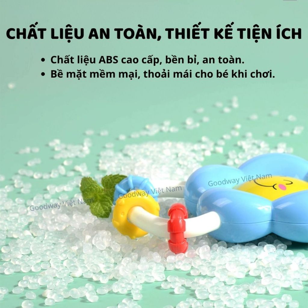 Thảm nhạc piano nằm chơi phát nhạc cho bé sơ sinh kèm lục lạc treo Goodway Windmill Play Piano Gym