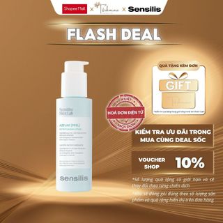 Lotion Aze Tẩy Da Chết Giúp Làm Sạch Mịn, Sáng Da Không Gây Khô Rát Sensilis Azelaic [Peel]