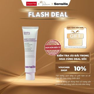 Kem Dưỡng Ban Đêm Hỗ Trợ Mờ Nám Và Đều Màu Da Sensilis Skin D-Pigment [AHA10] Overnight