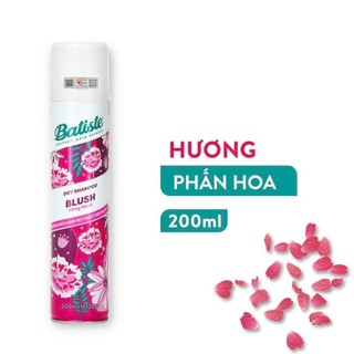 Dầu Gội Khô Batiste Dry Shampoo Xịt Gội Khô Làm Phồng Tóc, Giảm Bết Tóc Batiste  200ml-  Skinora Beauty