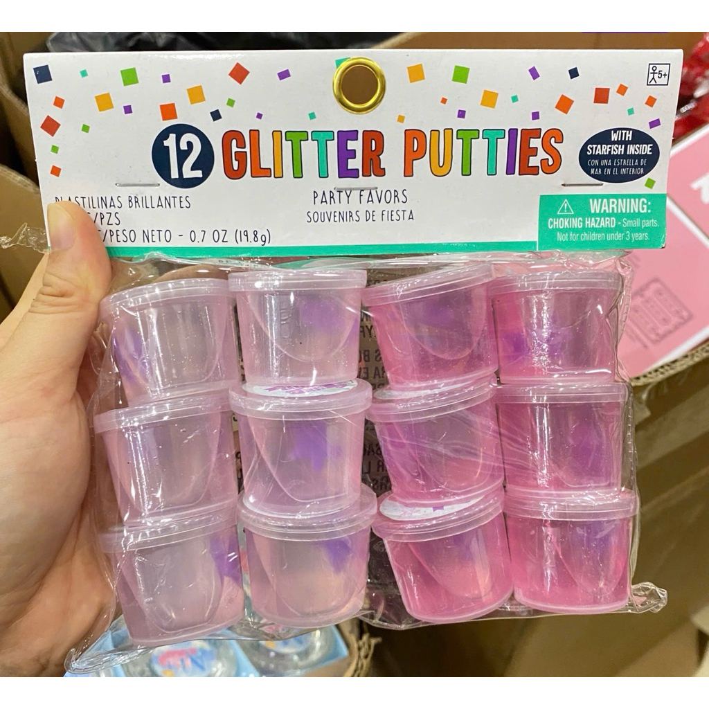 Sỉ khay 12/24 Đồ chơi Slime chất nhờn ma quái squishy nhiều mẫu nhiều màu