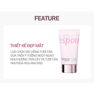 Kem Chống Nắng Espoir KCN Nâng Tone Dưỡng Da Espoir Water Splash Cica Tone Up Sun Cream SPF50+ PA++++ - Skinora Beauty