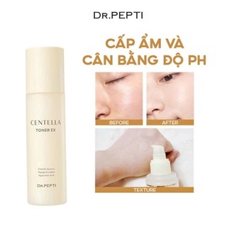 Toner Căng Bóng Dr.Pepti Centella 180ml Hàn Quốc MP1514 - Tăng Khả Năng Hấp Thụ, Dưỡng Ẩm Sâu, Giúp Da Căng Bóng