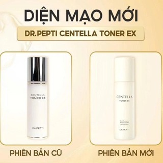 Toner Căng Bóng Dr.Pepti Centella 180ml Hàn Quốc MP1514 - Tăng Khả Năng Hấp Thụ, Dưỡng Ẩm Sâu, Giúp Da Căng Bóng