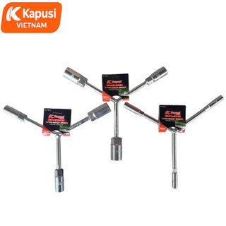 Cần Mở Ốc Chữ Y Kapusi Thép CR-V 130mm 8x10x12 10x12x14 12x14x17 14x17x19mm KA-TAYVAN-Y Tẩu 3 Đầu Cao Cấp, BH 12 tháng