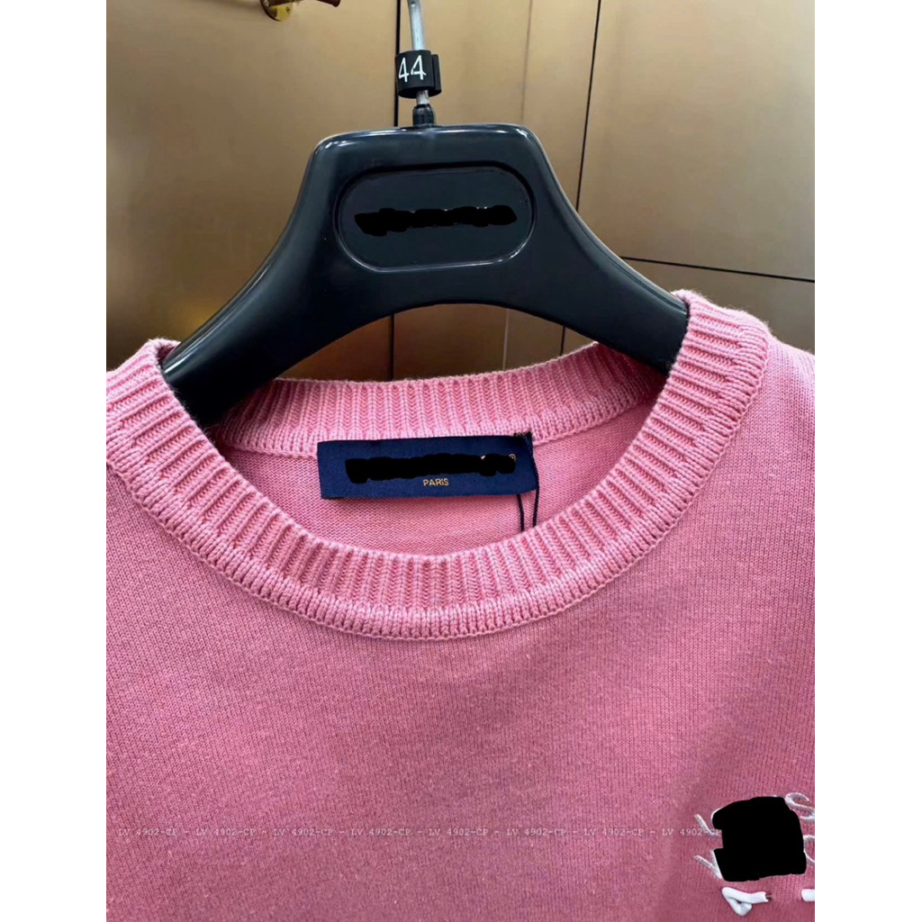 ⚡️[Hight Quality] Áo Phông Len \/ Pink Shirts Nam Nữ - Điểm Nhấn Chữ Thêu Phối Ghim Cài Cao Cấp Loại 1