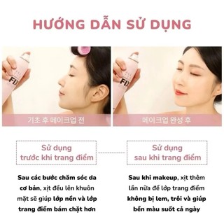 Xịt Khóa Nền Fixx So.Natural All Day Setting Fixx Xịt Khóa Cố Định Makeup Fixx So.Natural Lâu Trôi - Skinora Beauty