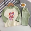 🌸 ĐỒ BỘ BÉ GÁI DÀI TAY GÂN MỀM MỊN – HÌNH DỄ THƯƠNG 🌸 DG685