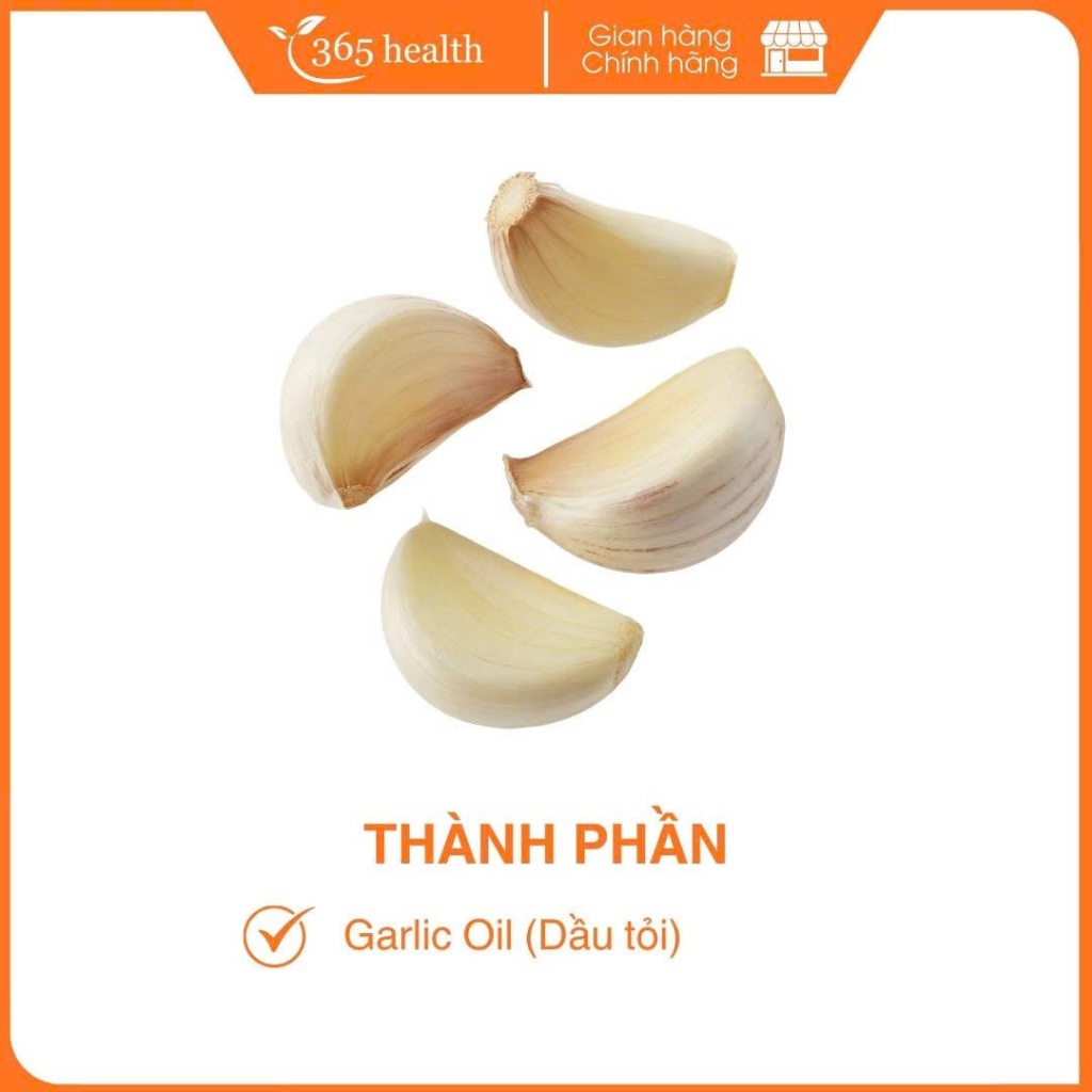 Viên Uống Tinh Dầu Tỏi SpringLeaf Garlic Oil 3000mg (Hộp 360 viên) Hỗ Trợ Tăng Cường Hệ Miễn Dịch