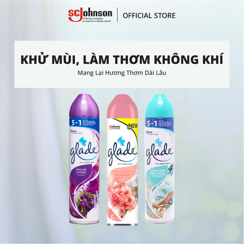Sử Dụng Glade Xịthơm Phòng Khử Mùi Lưu Hương 280Ml Trong Đời Sống