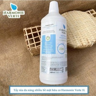 Tẩy Rửa Đa Năng Nhiều Bề Mặt Hữu Cơ Harmonie Verte 1L Sạch Bóng Vết Bẩn An Toàn Cho Da Tay - Natural Market