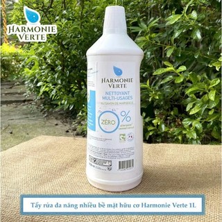 Tẩy Rửa Đa Năng Nhiều Bề Mặt Hữu Cơ Harmonie Verte 1L Sạch Bóng Vết Bẩn An Toàn Cho Da Tay - Natural Market
