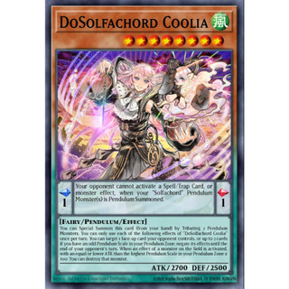 [ Bài Yugioh Chính Hãng ] RA05-EN018 DoSolfachord Coolia
