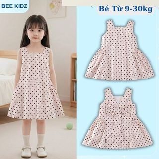 [BST VÁY HỒNG 2026] Váy Hè Bé Gái, Váy Tone Hồng Thiết Kế Tiểu Thư Chất Liệu Cotton Mềm Mát