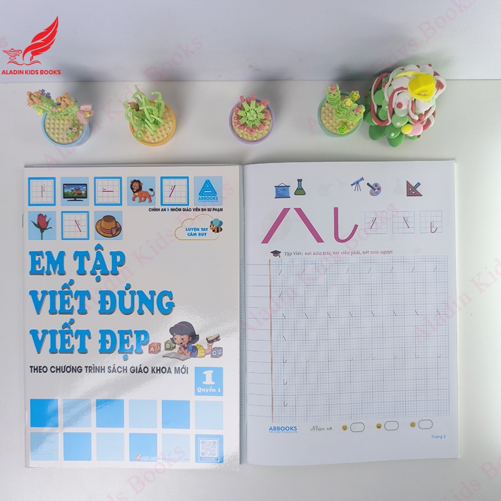 Sách Em Tập Viết Đúng Viết Đẹp - Sách Luyện Viết Theo Chương Trình Mới