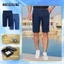 Quần short jeans nam MASCULINE MSJ603 - Kiểu dáng cổ điển chất vải cotton thoáng mát bền màu