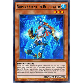 [ Bài Yugioh Chính Hãng ] Super Quantum Blue Layer - RA05-EN009 - Super/Ultra/Secret
