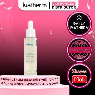 Tinh Chất Ivatherm Dưỡng Ẩm, Phục Hồi Và Trẻ Hóa Da Aquafil Hydra Hydrating