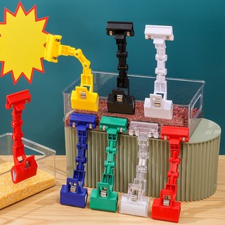 (Combo 2 Cái) Kẹp bảng giá, Kẹp gập 360 độ, Kẹp bảng sale chắc chắn cho cửa hàng siêu thị