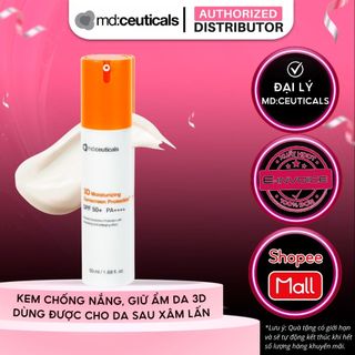 Kem Chống Nắng Phổ Rộng Giúp Dưỡng Ẩm & Bảo Vệ Da Md:ceuticals 3D Moisturizing Sunscreen SPF50+ 50ml
