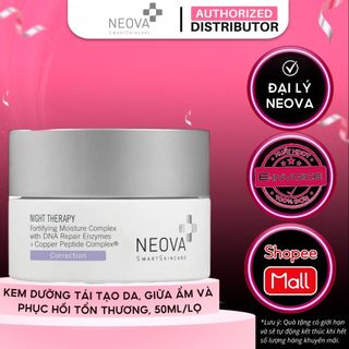 Kem Dưỡng Cấp Ẩm, Tái Tạo Và Phục Hồi Da Ban Đêm  Neova Night Therapy 50ml