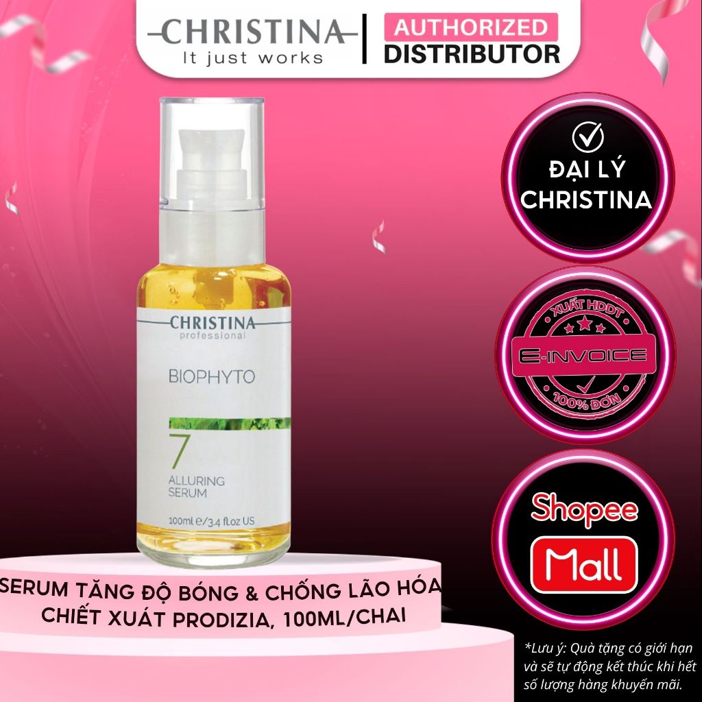 Serum Dưỡng Căng Bóng Và Chống Lão Hoá Da Christina BIO PHYTO – 7